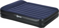 Inflatable Furniture Outsunny King Inflatable Mattress with Electric Pump and Integrated Pillow 