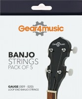 Photos - Strings Gear4music 5 String Banjo Strings 