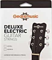 Strings Gear4music Deluxe Electric Guitar Strings Light 