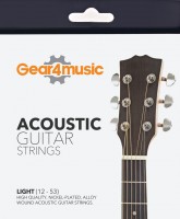 Strings Gear4music Acoustic Guitar Strings 85/15 Light 