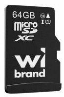 Photos - Memory Card Wibrand microSD UHS-I Class 10 + Adapter 64 GB