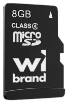 Photos - Memory Card Wibrand microSD Class 4 + Adapter 8 GB