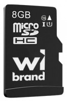 Photos - Memory Card Wibrand microSD Class 10 + Adapter 8 GB