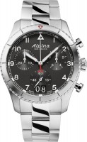 Photos - Wrist Watch Alpina Startimer Pilot Quartz Chrono Big Date AL-372BW4S26B 