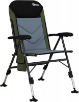 Photos - Outdoor Furniture Outsunny Folding Fishing Chair Camping Chair with 7-Level Adjustable Backrest 
