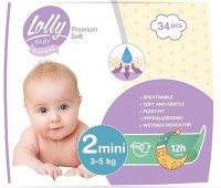 Photos - Nappies Lolly Premium Soft Diapers 2 / 34 pcs 