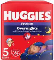 Photos - Nappies Huggies Overnites Pants 5 / 24 pcs 