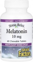 Photos - Amino Acid Natural Factors Melatonin 10 mg 60 tab 