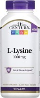 Amino Acid 21st Century Lysine 1000 mg 90 tab 