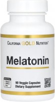 Photos - Amino Acid California Gold Nutrition Melatonin 90 cap 