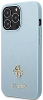 Case GUESS Saffiano Small Metal Logo for iPhone 13 Pro Max 