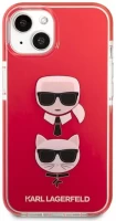 Case Karl Lagerfeld Karl and Choupette Head for iPhone 13 mini 