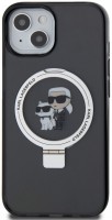 Photos - Case Karl Lagerfeld Ring Stand Karl&Choupette MagSafe for iPhone 15 