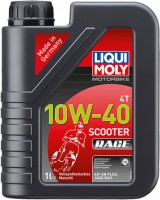 Photos - Engine Oil Liqui Moly Motorbike 4T Synth Scooter Race 10W-40 1L 1 L