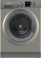 Photos - Washing Machine Hotpoint-Ariston NSWM 1046 GG UK gray