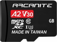 Memory Card Arcanite microSDXC with Adapter A2 UHS-I U3 V30 C10 256 GB