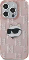 Case Karl Lagerfeld IML Choupette Head & Monogram for iPhone 15 Pro 