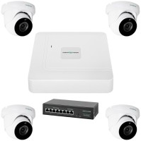 Photos - Surveillance DVR Kit GreenVision GV-IP-K-W74/04 