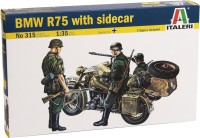 Model Building Kit ITALERI BMW R75 with Sidecar (1:35) 