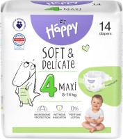 Photos - Nappies Bella Baby Happy Soft & Delicate Maxi 4 / 14 pcs 