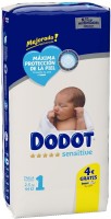 Nappies Dodot Sensitive 1 / 44 pcs 