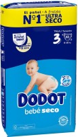 Nappies Dodot Bebe Seco 3 / 62 pcs 