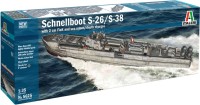 Model Building Kit ITALERI Schnellboot S-26/S-38 (1:35) 