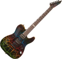 Guitar LTD Eclipse 87 NT Rainbow Crackle 