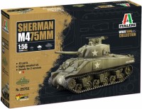 Model Building Kit ITALERI Sherman M4 75mm (1:56) 