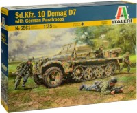 Photos - Model Building Kit ITALERI Sd.Kfz. 10 Demag D7 with German Paratroops (1:35) 