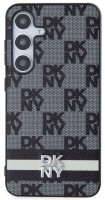 Case DKNY Leather Checkered Mono Pattern & Printed Stripes for Galaxy S24+ 