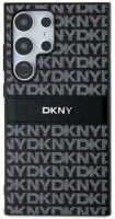 Case DKNY Leather Mono Stripe & Metal Logo for Galaxy S24 Ultra 