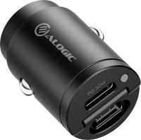 Photos - Charger ALOGIC Rapid Power 30W Mini Car Charger 2xUSB-C 