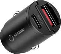 Photos - Charger ALOGIC 30W Rapid Power Mini Car Charger USB-C & USB-A 