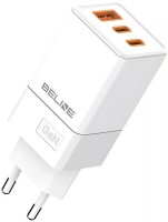 Photos - Charger Beline Wall Charger 2xUSB C+USB A GaN 65W 