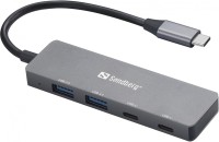 Card Reader / USB Hub Sandberg USB-C to 2xUSB-A + 2xUSB-C Hub 