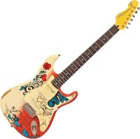 Guitar Vintage V6 Thomas Blug Signature Summer of Love 