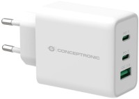 Charger Conceptronic 3-Port 65W GaN USB PD Charger 