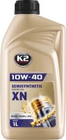 Photos - Engine Oil K2 Motor Oil 10W-40 XN 1 L