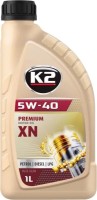 Photos - Engine Oil K2 Premium 5W-40 XN 1 L