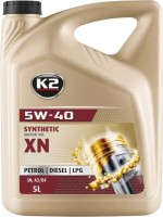 Photos - Engine Oil K2 Premium 5W-40 XN 5 L