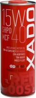 Photos - Engine Oil XADO Atomic Oil 15W-40 SHPD MCF Red Boost 1 L