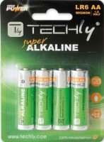 Photos - Battery TECHLY Alkaline  4xAA