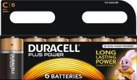 Battery Duracell  6xC Plus Power