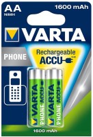 Photos - Battery Varta Phone 2xAA 1600 mAh 