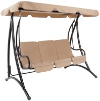 Canopy Swing Charles Bentley 3 Seater Premium Swing Seat with Canopy 