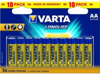 Photos - Battery Varta Longlife 10xAA 