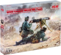 Model Building Kit ICM WWII German MG08 MG Team (1:35) 