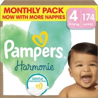 Nappies Pampers Harmonie 4 / 174 pcs 