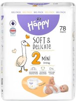 Photos - Nappies Bella Baby Happy Soft & Delicate Mini 2 / 78 pcs 